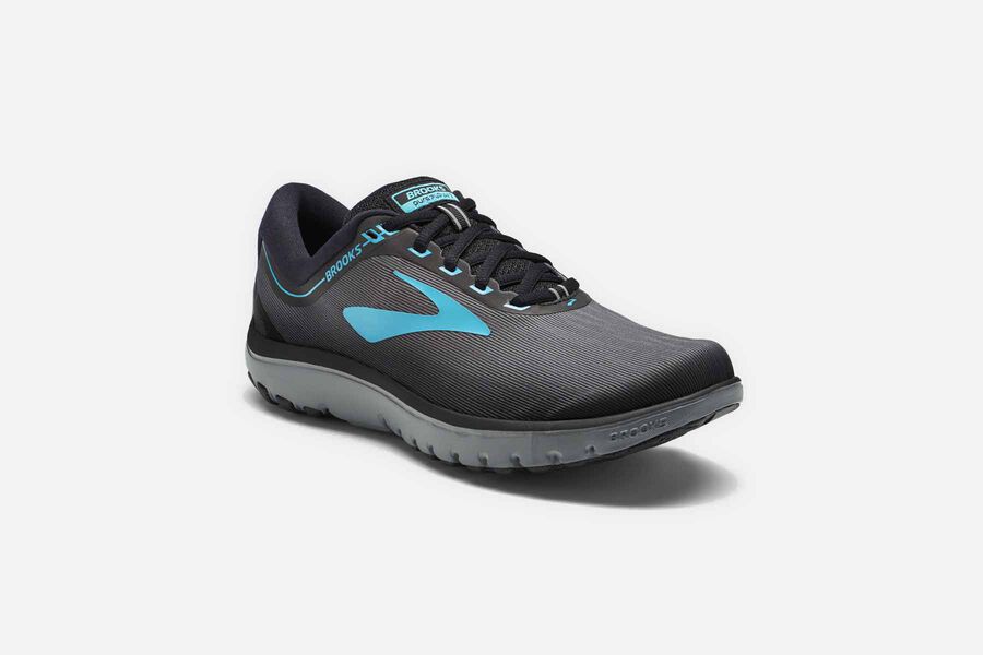 Brooks Pureflow 7 Road Loopschoenen Dames - Donkergrijs/Blauw - 893712AWR